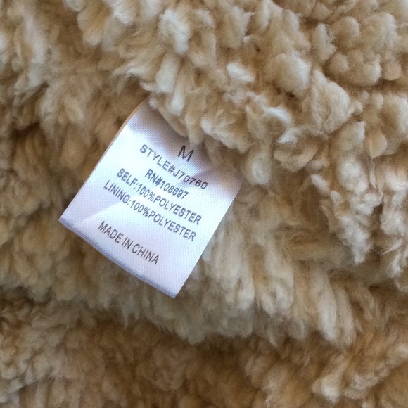 END OF SEASON SALE:  NWT Sweet Rain Young Contemporary Fuzzy Jacket - Picture 6 of 6